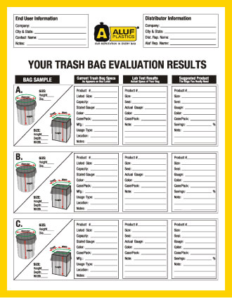 Bag Size Survey